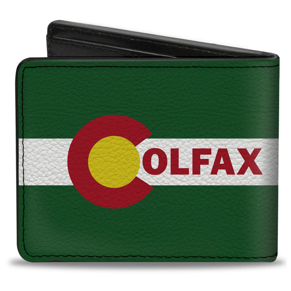 Buckle-Down Bi-Fold Wallet - COLFAX Green Stripe