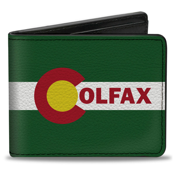 Buckle-Down Bi-Fold Wallet - COLFAX Green Stripe
