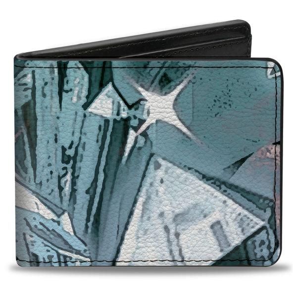 Buckle-Down Bi-Fold Wallet - Crystals3 Clear