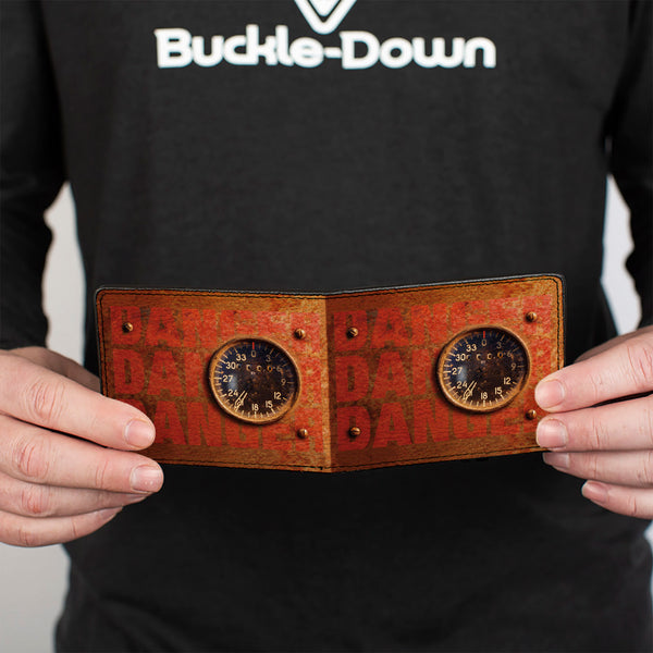 Buckle-Down Bi-Fold Wallet - Danger Gauge