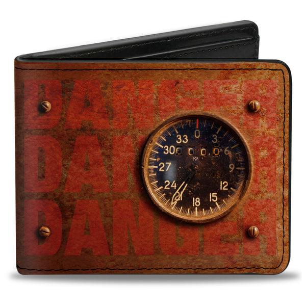 Buckle-Down Bi-Fold Wallet - Danger Gauge