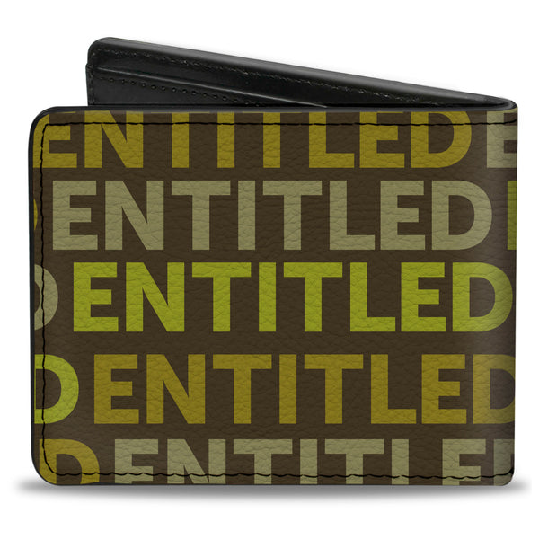 Buckle-Down Bi-Fold Wallet - ENTITLED Tonal Greens