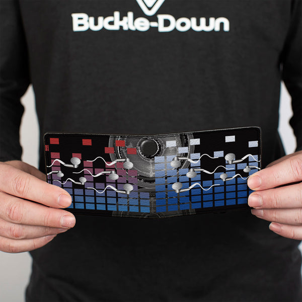 Buckle-Down Bi-Fold Wallet - Equalizer