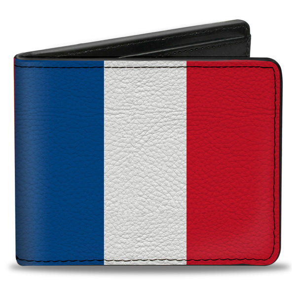 Buckle-Down Bi-Fold Wallet - France Flags