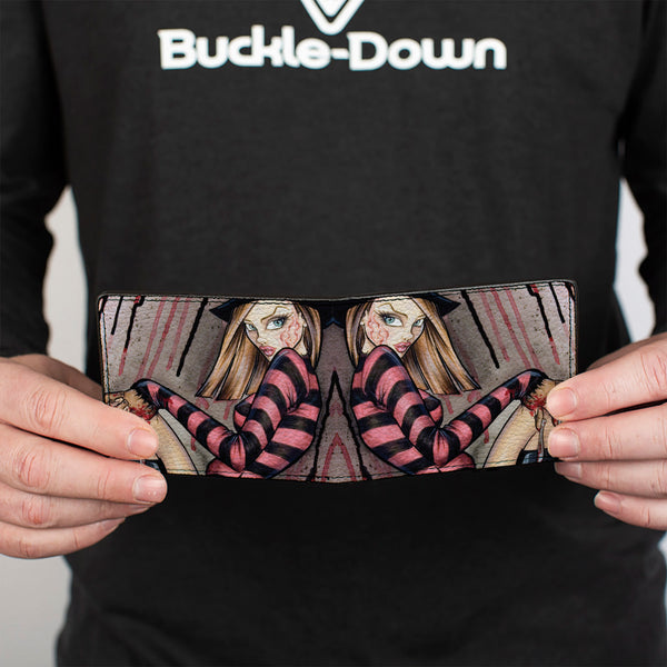 Buckle-Down Bi-Fold Wallet - Freddie