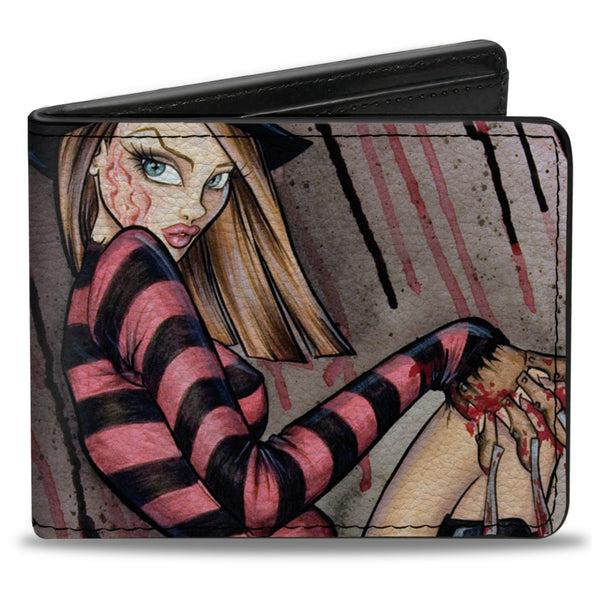 Buckle-Down Bi-Fold Wallet - Freddie