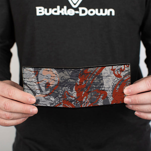 Buckle-Down Bi-Fold Wallet - Gothic 3