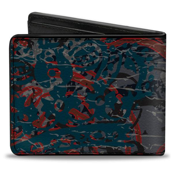 Buckle-Down Bi-Fold Wallet - Gothic 4