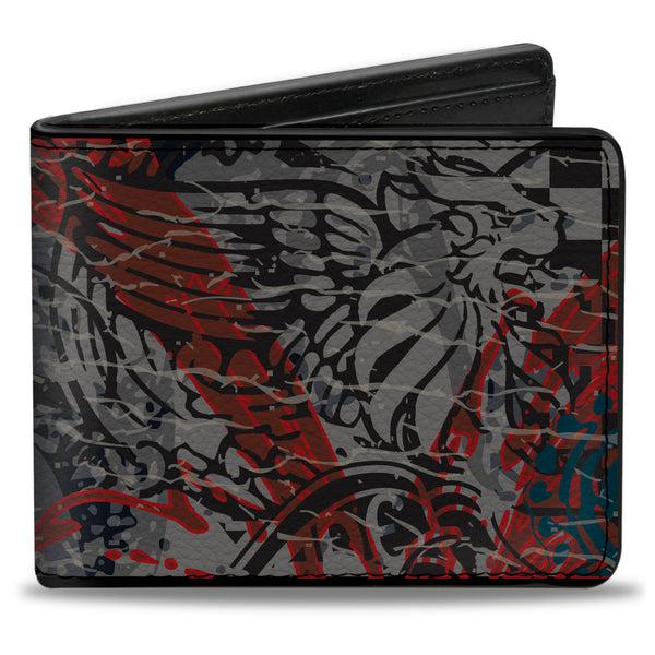 Buckle-Down Bi-Fold Wallet - Gothic 4