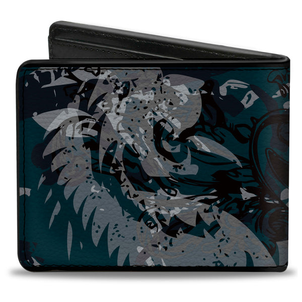 Buckle-Down Bi-Fold Wallet - Gothic 5