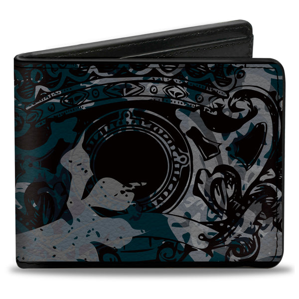 Buckle-Down Bi-Fold Wallet - Gothic 5