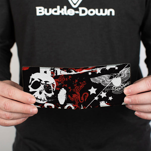 Buckle-Down Bi-Fold Wallet - Graffiti Men's