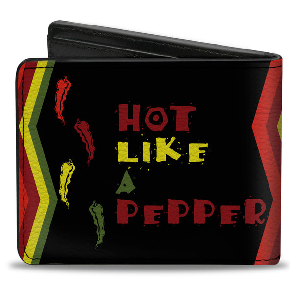 Buckle-Down Bi-Fold Wallet - Hot Like A Pepper