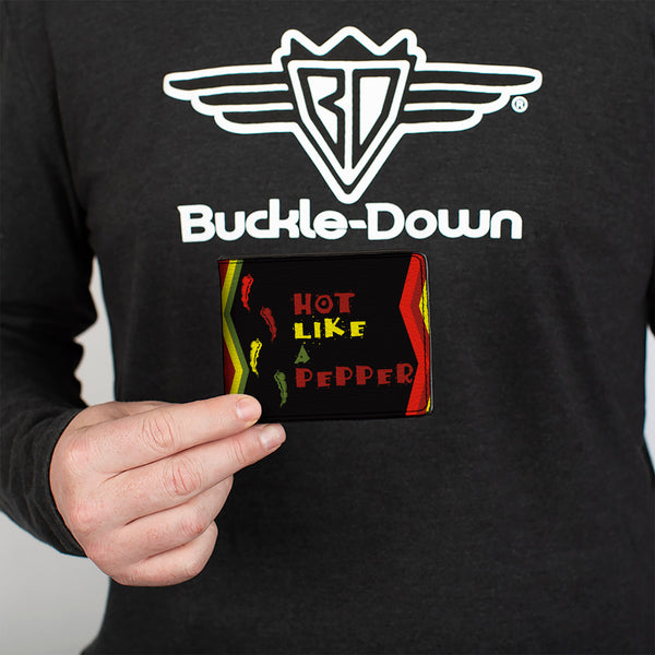 Buckle-Down Bi-Fold Wallet - Hot Like A Pepper