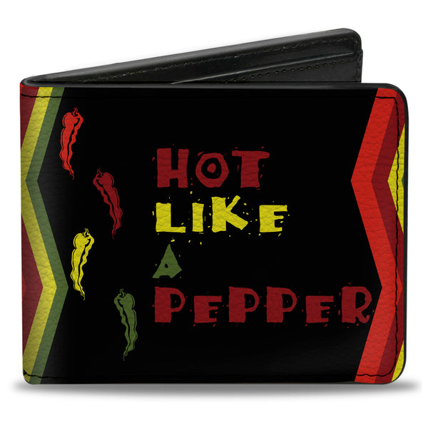Buckle-Down Bi-Fold Wallet - Hot Like A Pepper