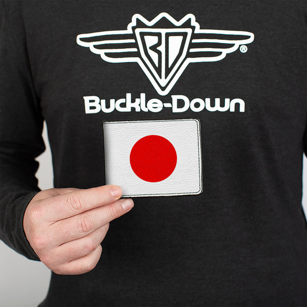 Buckle-Down Bi-Fold Wallet - Japan Flag