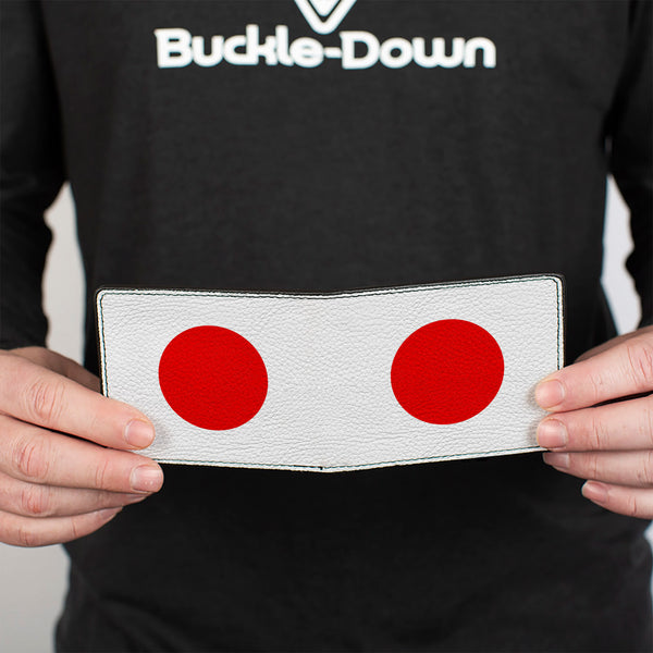 Buckle-Down Bi-Fold Wallet - Japan Flag