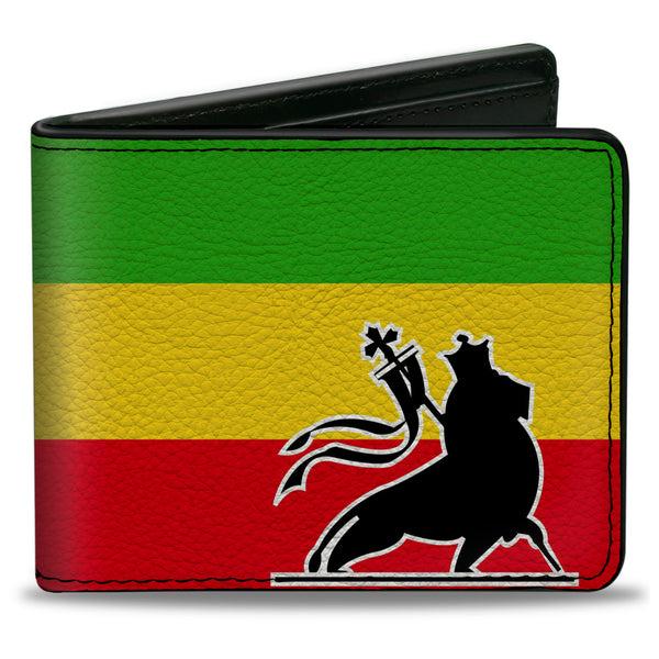 Buckle-Down Bi-Fold Wallet - Lion of Zion