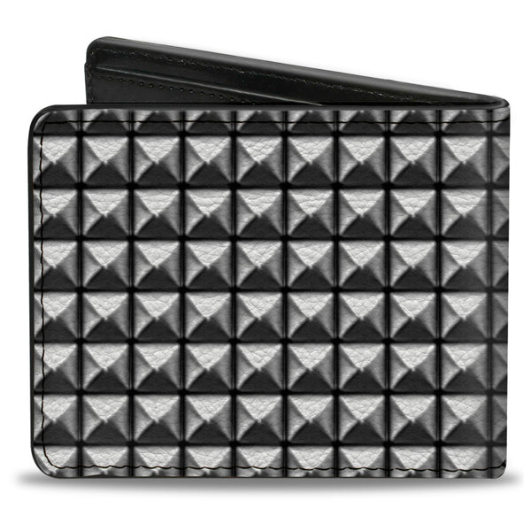 Buckle-Down Bi-Fold Wallet - Printed Studs