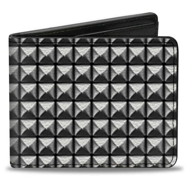 Buckle-Down Bi-Fold Wallet - Printed Studs