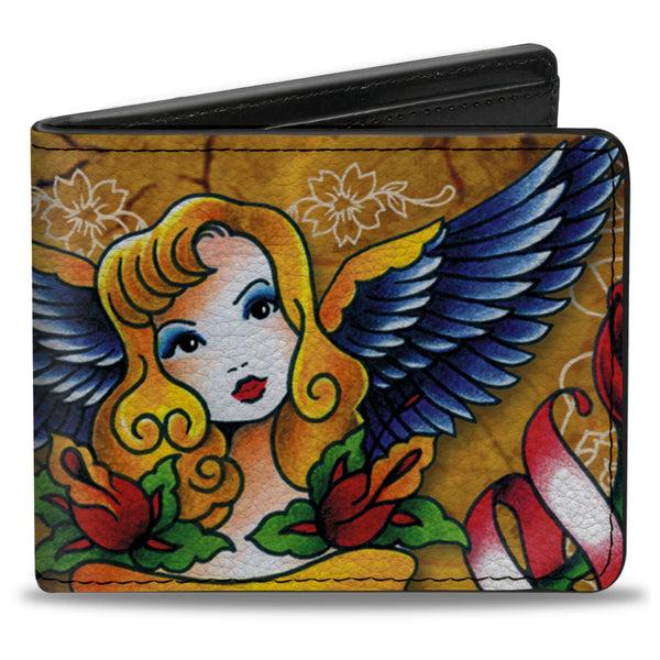 Buckle-Down Bi-Fold Wallet - Tattoo Johnny-Blonde