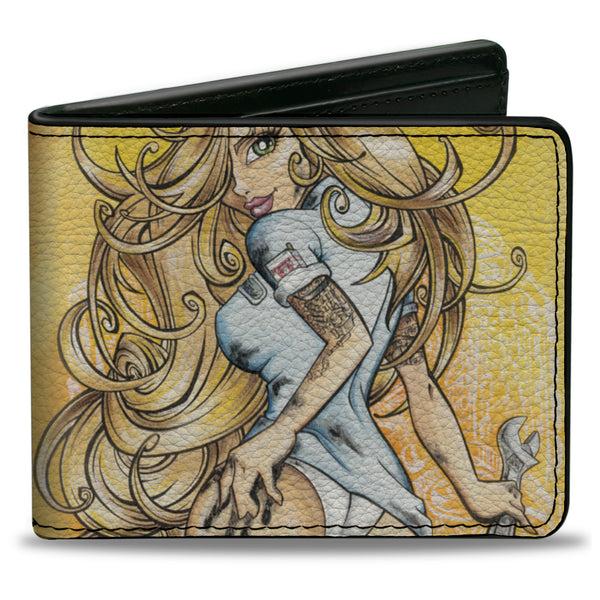 Buckle-Down Bi-Fold Wallet - Tony & Her Dirty Donut