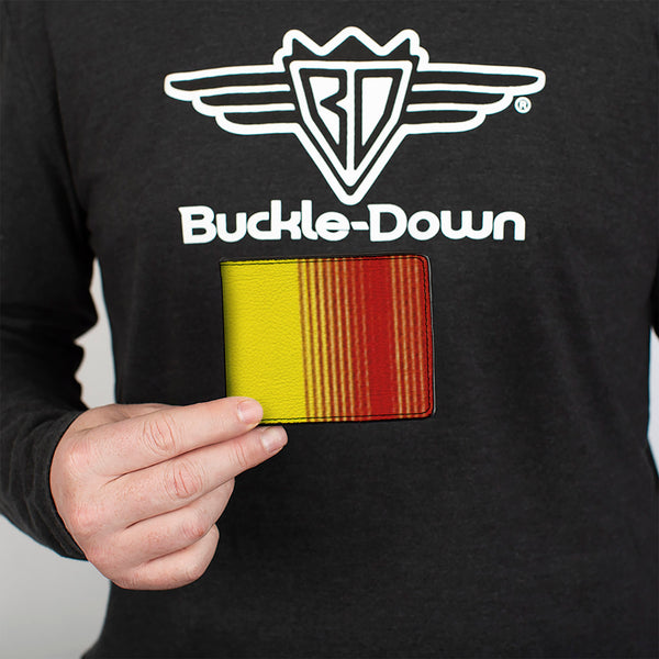 Buckle-Down Bi-Fold Wallet - Zarape4 Vertical Rasta