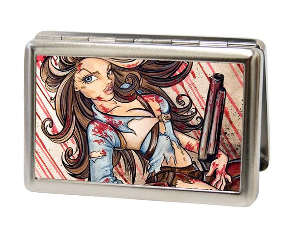 Buckle-Down Business Card Holder - LARGE - Ash FCG