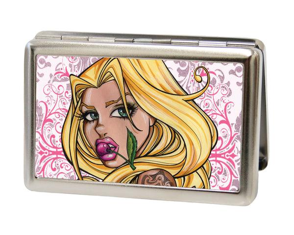 Buckle-Down Business Card Holder - LARGE - Cherry FCG