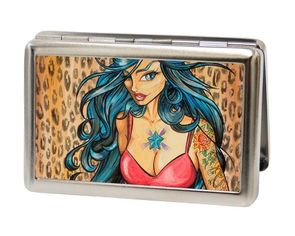 Buckle-Down Business Card Holder - LARGE - Leah FCG