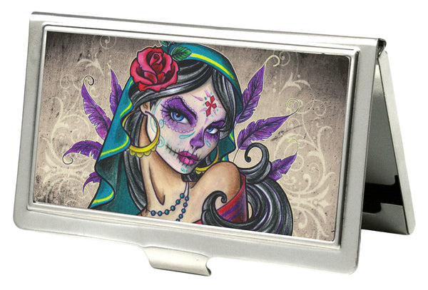 Buckle-Down Business Card Holder - SMALL - Muerta FCG