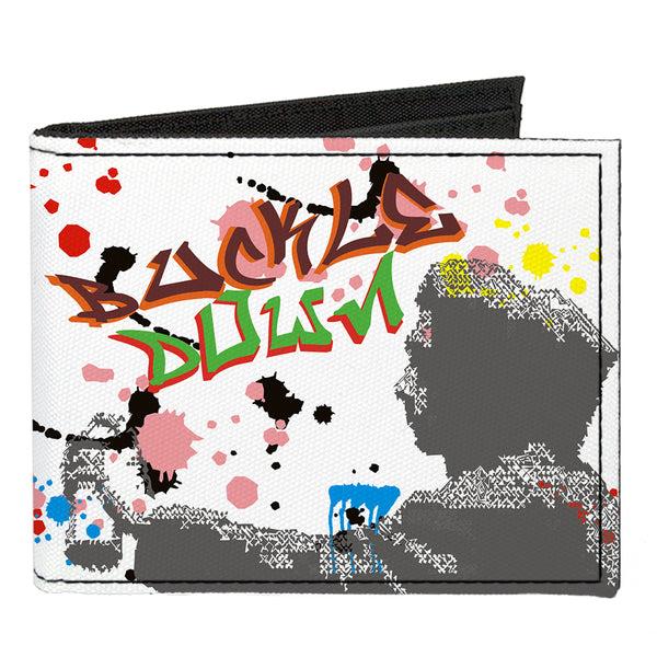 Buckle-Down Canvas Bi-Fold Wallet - BD Tag