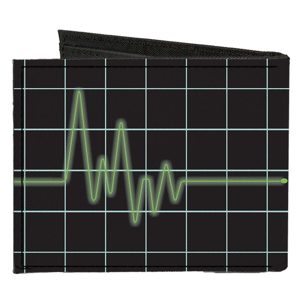 Buckle-Down Canvas Bi-Fold Wallet - Flatline