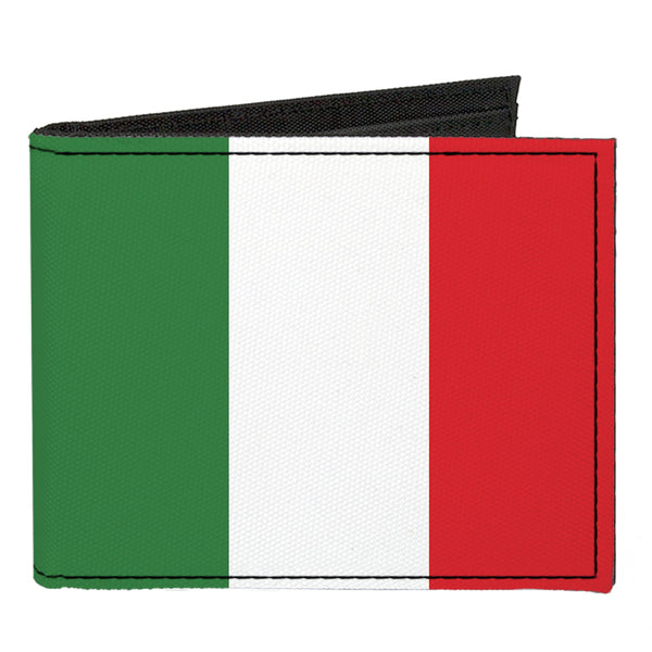Buckle-Down Canvas Bi-Fold Wallet - Italy Flag