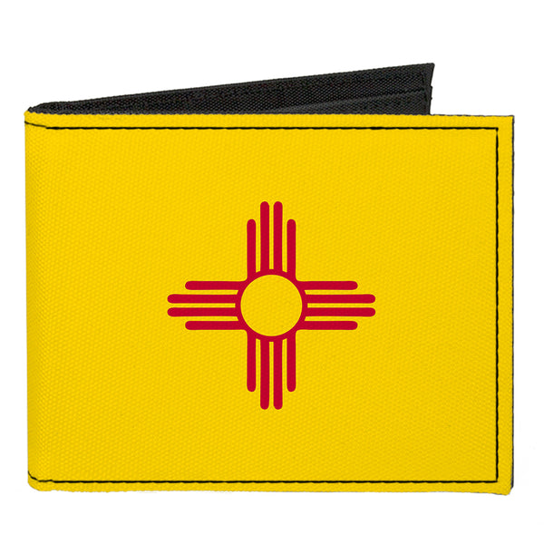 Buckle-Down Canvas Bi-Fold Wallet - New Mexico Flag