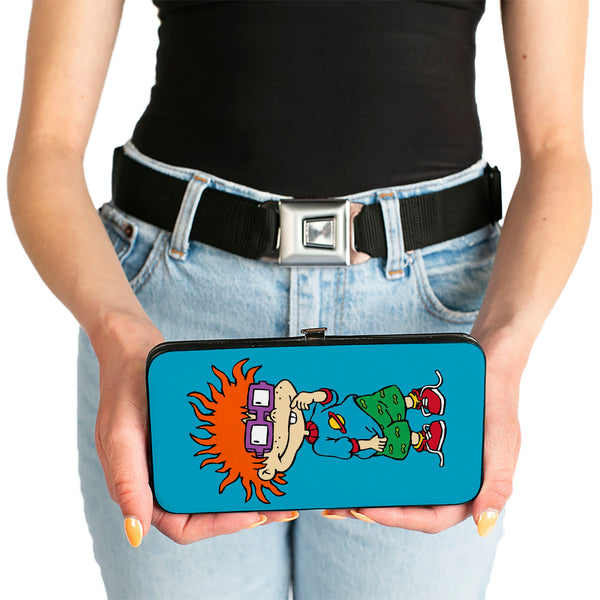 Buckle-Down Hinged Wallet - Chuckie Pose + Saturn Blue