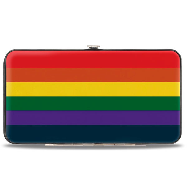 Buckle-Down Hinged Wallet - Rainbow