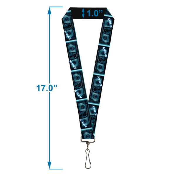 Buckle-Down Lanyard - 1.0" - $1 Bill X-Ray