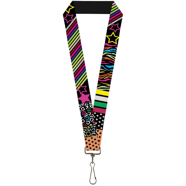 Buckle-Down Lanyard - 1.0" - Animal Skins & Stripes 1
