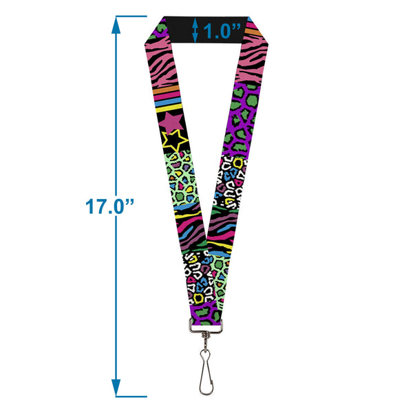 Buckle-Down Lanyard - 1.0" - Animal Skins & Stripes 2