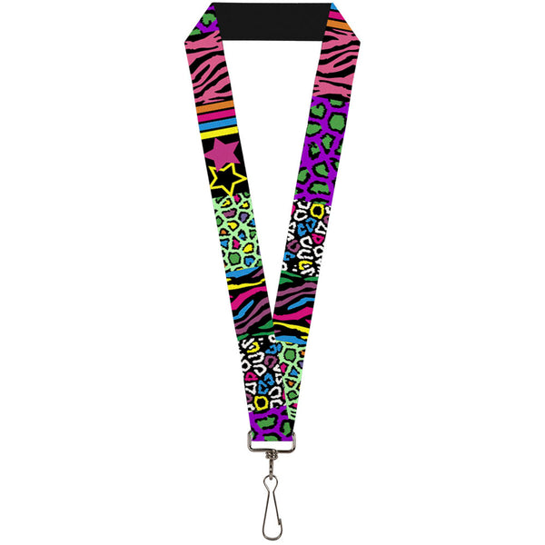 Buckle-Down Lanyard - 1.0" - Animal Skins & Stripes 2