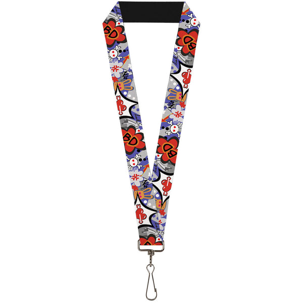 Buckle-Down Lanyard - 1.0" - BD Cartoon