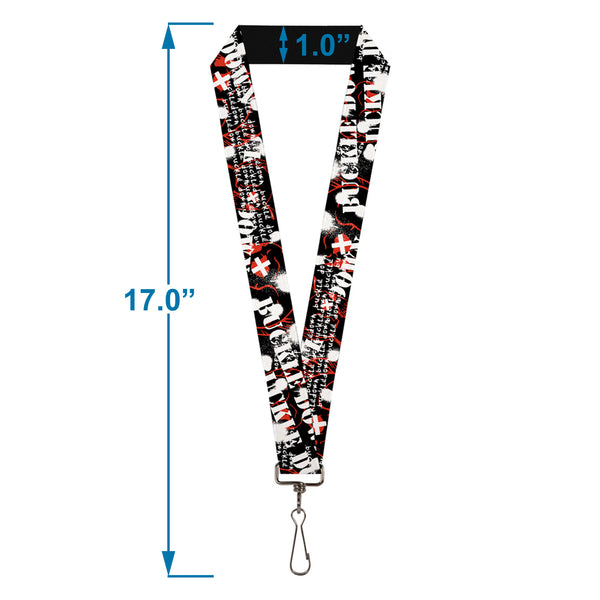 Buckle-Down Lanyard - 1.0" - BD Punk
