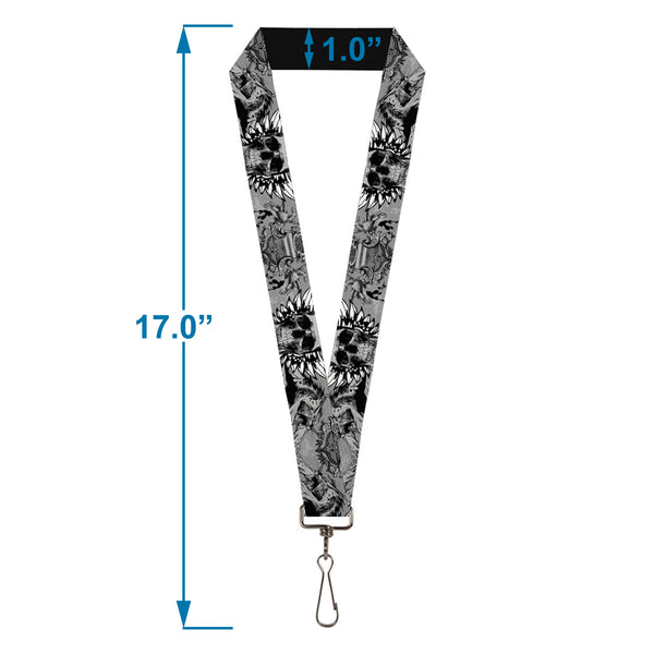 Buckle-Down Lanyard - 1.0" - BD Werewolves