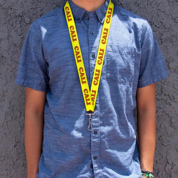Buckle-Down Lanyard - 1.0" - CALI Yellow Orange