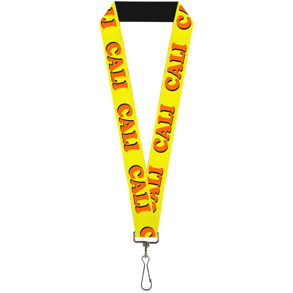 Buckle-Down Lanyard - 1.0" - CALI Yellow Orange