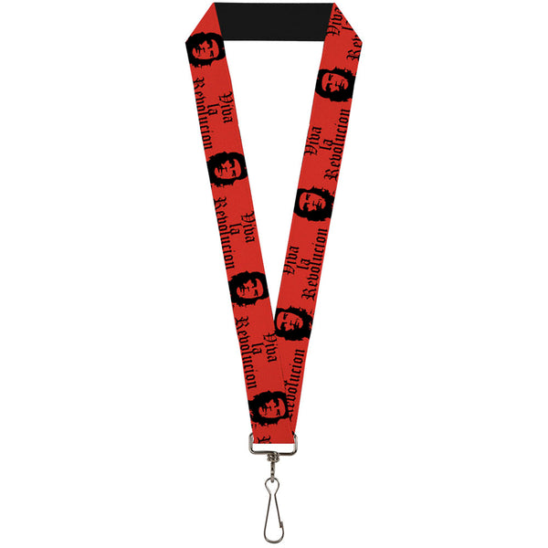 Buckle-Down Lanyard - 1.0" - Che Red Black