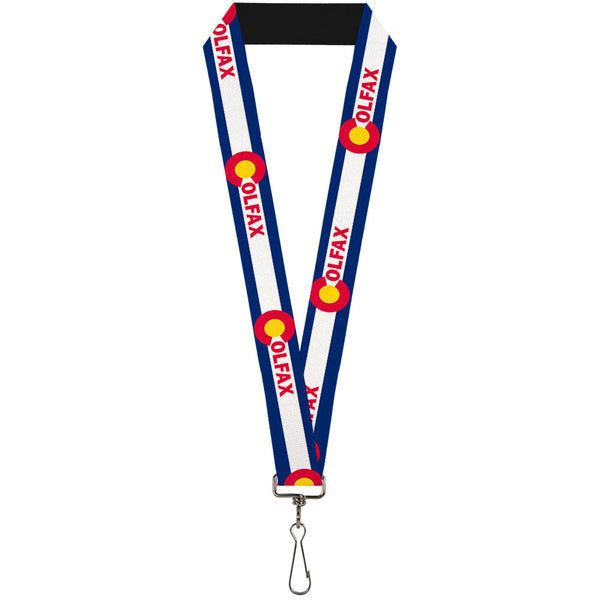 Buckle-Down Lanyard - 1.0" - Colfax Colorado Flag