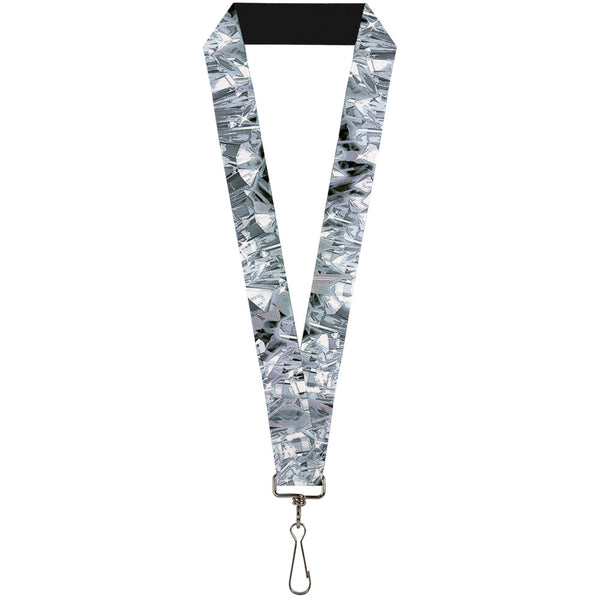 Buckle-Down Lanyard - 1.0" - Crystals3 Clear