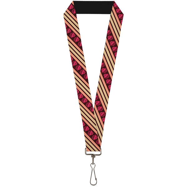 Buckle-Down Lanyard - 1.0" - Cupcake Wallpaper